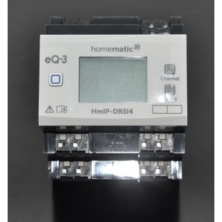 Homematic IP Schaltaktor für Hutschienenmontage – 4-fach HmIP-DRSI4