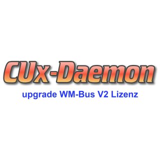 Upgrade CUxD Wireless M-Bus Lizenz V2 von V1 für HomeMatic CCU1/2/3 und Raspberrymatic