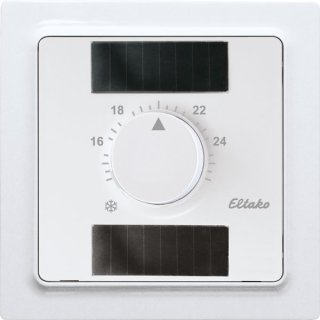 Eltako FTR55ESB-wg Funk Temperatur-Regler mit Handrad, Solarzellen und Batterie