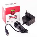 Offizielles Raspberry Pi USB-C Netzteil 5,1V / 3,0A, EU,...