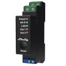 Shelly PRO 2 PM Schaltaktor mit Meßfunktion Hutschiene 2 Kanal je 16A - 25A max. - WLAN+Bluetooth z.B. für Home Assistant, PioBox oder Symbox