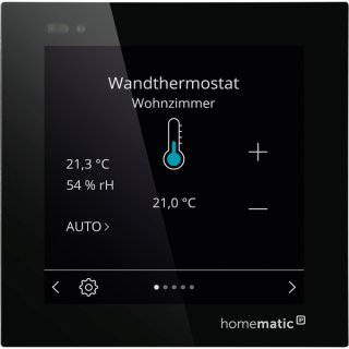 Homematic IP HmIPW-WGD-PL Wired Smart Home Glasdisplay Plus