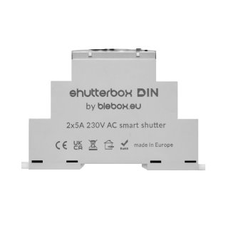 BleBox ShutterBox DIN - 230V WLAN-Rollladensteuerung
