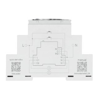 BleBox switchBoxD DIN - 230V 2-Kanal-230-V-WLAN-Relais