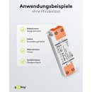 goobay LED-Netzteil / LED-Trafo, 15 W, 12 V DC, 1,25 A, Konstantspannung, IP20, ultraflach