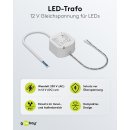 goobay 12-W-Unterputz-LED-Netzteil, 12 V DC, 1 A, Konstantspannung, elektronischer Trafo, IP67