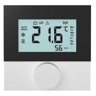 Alpha Smartware RBG LCD Design - Wandthermostat RDS61011-N1