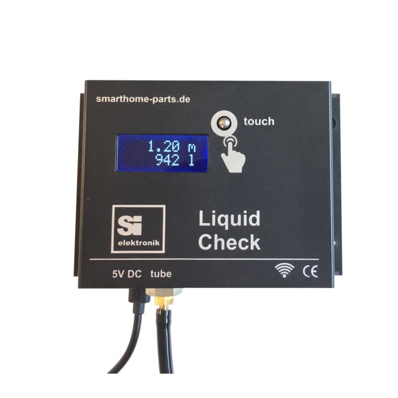 Füllstandsmesser Liquid-Check SM1 für Zisternen incl. Schlauch und Ge ...
