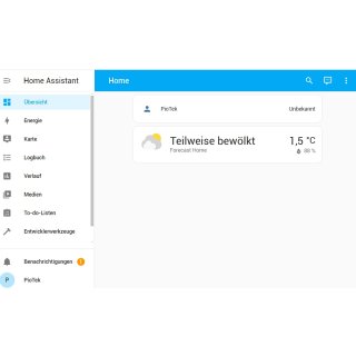 PioTek-CCU Home Assistant Control-Unit - PI 5 mit 256GB SSD und WLAN