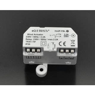 Homematic IP Jalousieaktor - Unterputz HmIP-FBL