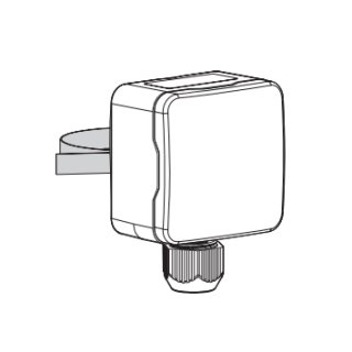 Alpha 2 Taupunkt- / Feuchtesensor mit internem Sensor