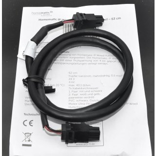 Homematic IP Wired Bus-Verbindungskabel HmIPW-BC62 - 62 cm