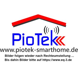 Homematic IP Jalousieaktor HmIP-BBL incl. Gira 55 Wippe...
