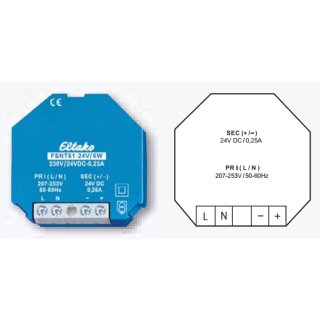 Eltako SNT61-24V/6W Schaltnetzteil 24V, Nennleistung 6W