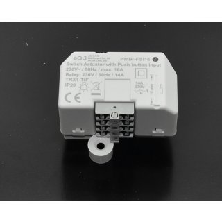Homematic IP Schaltaktor mit Tastereingang (16 A) – Unterputz HmIP-FSI16